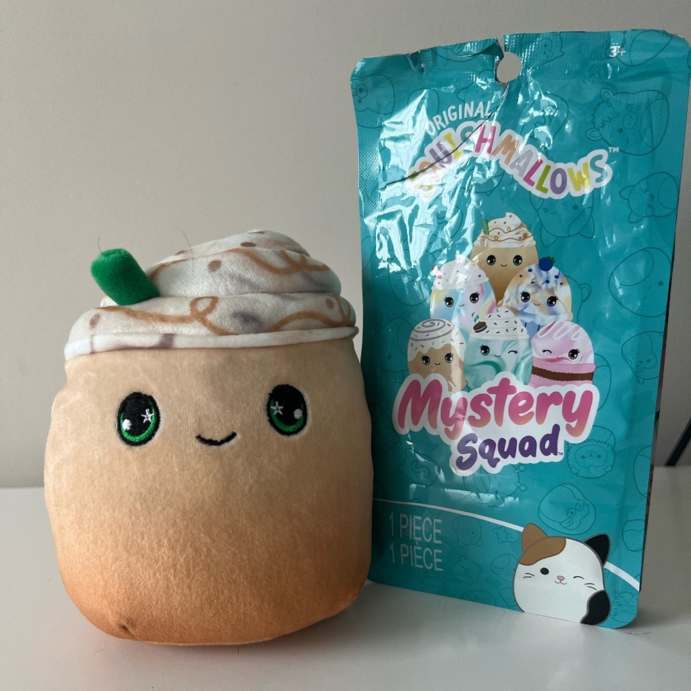 Squishmallows NEW Mystery Squad 5" Caramel Frappe